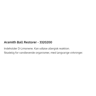 Aramith Ball Restorer rensevæske 250ml